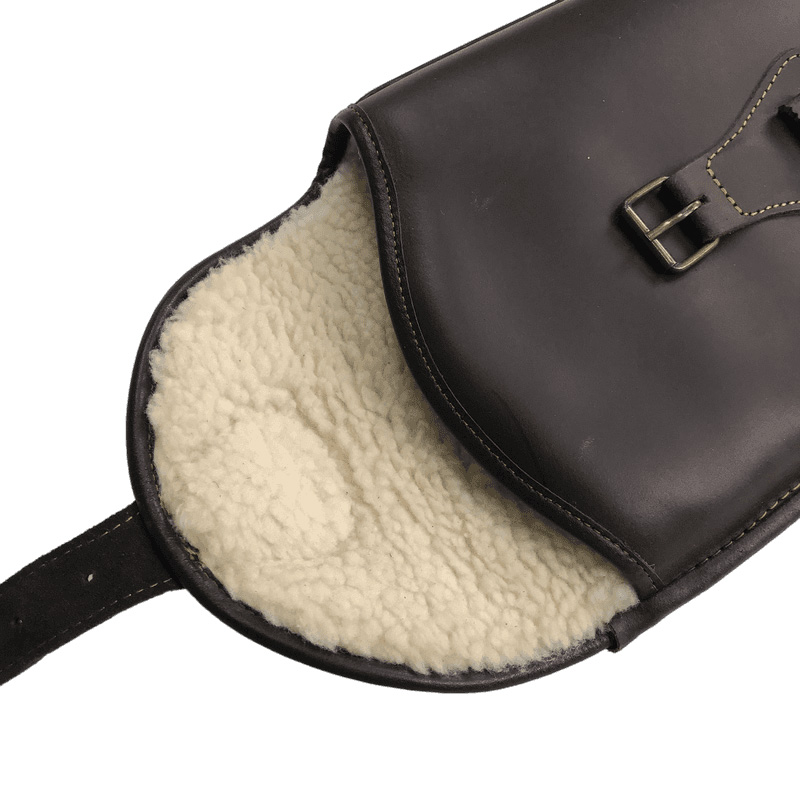 Imagem de Bolsa Espingarda Luxo Pele c/ Fivela