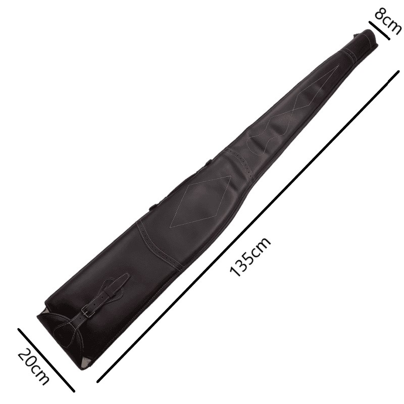 Imagem de Bolsa Espingarda Luxo Pele c/ Fivela