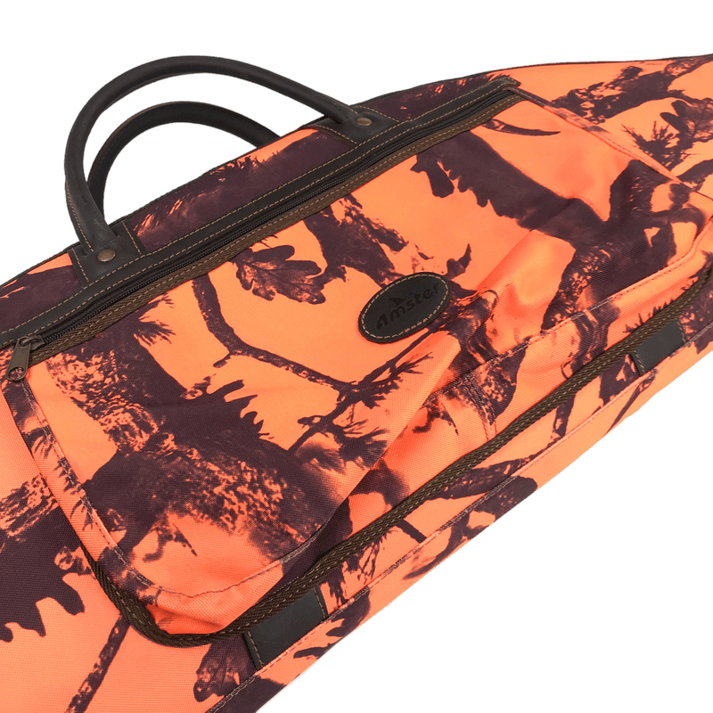 Imagem de Bolsa Carabina Grossa Camo 3 Laranja c/f Borrego