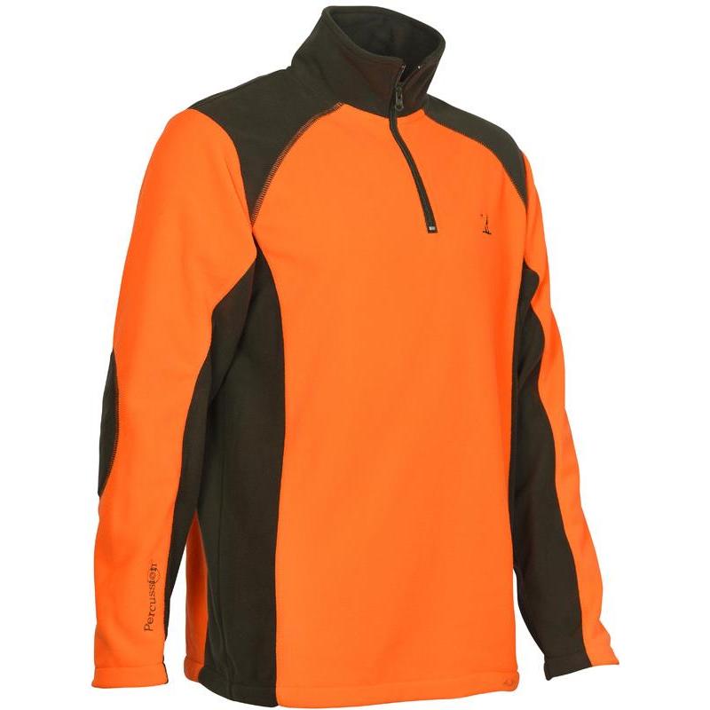 Imagem de Camisola Polar verde/laranja