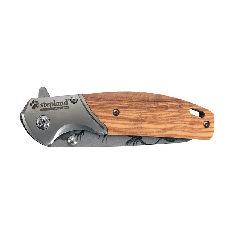 Imagem de Faca Inox 8 cm Grava&ccedil;&atilde;o Veado