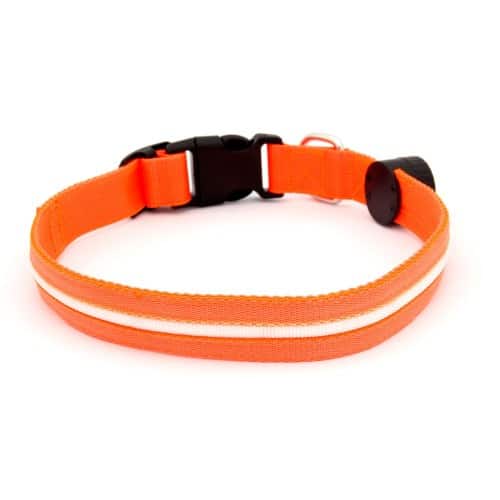 Imagem de Colar Localizador Led Laranja