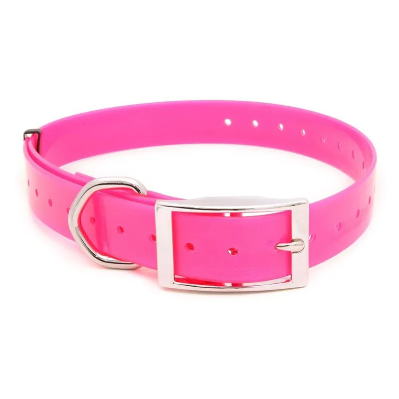 Imagem de Coleira de Poliuretano 25 mm Rosa Fucsia