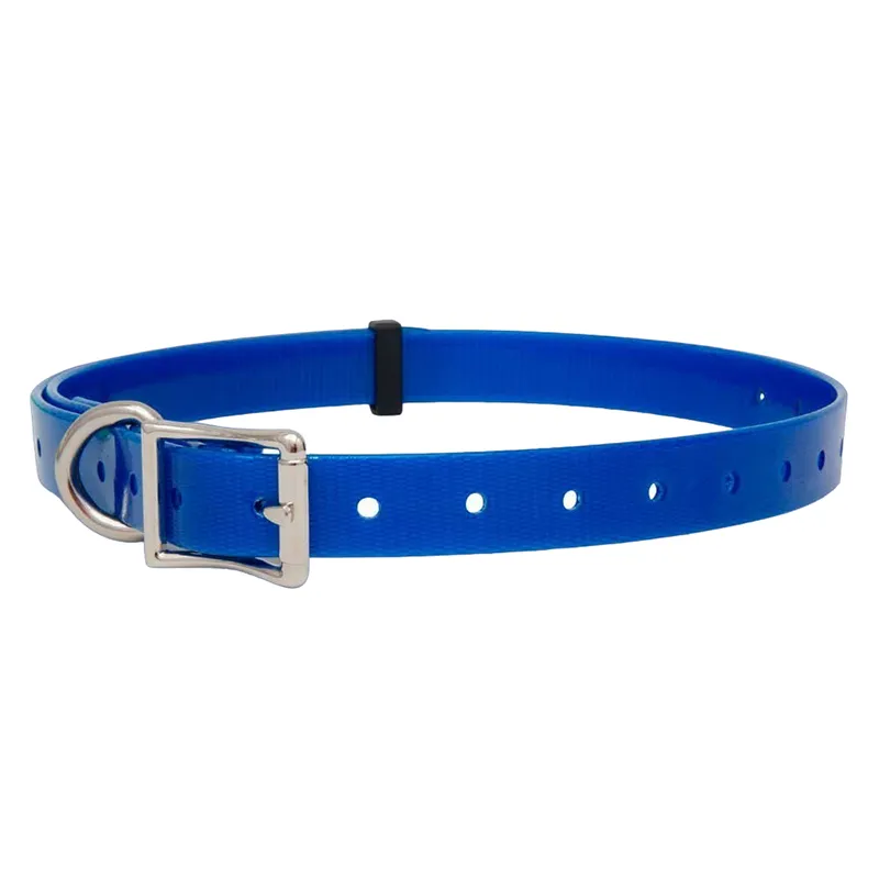Imagem de Coleira de Poliuretano 16 mm Azul