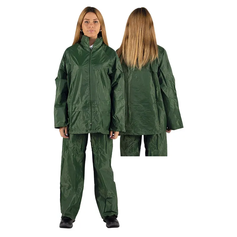 Imagem de Fato de chuva forrado verde RNDB