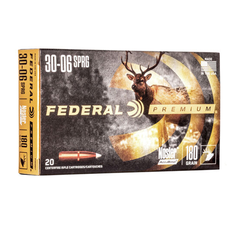 Imagem de Mun. Federal 3008 Spr 180 Gr Nosler Accubond