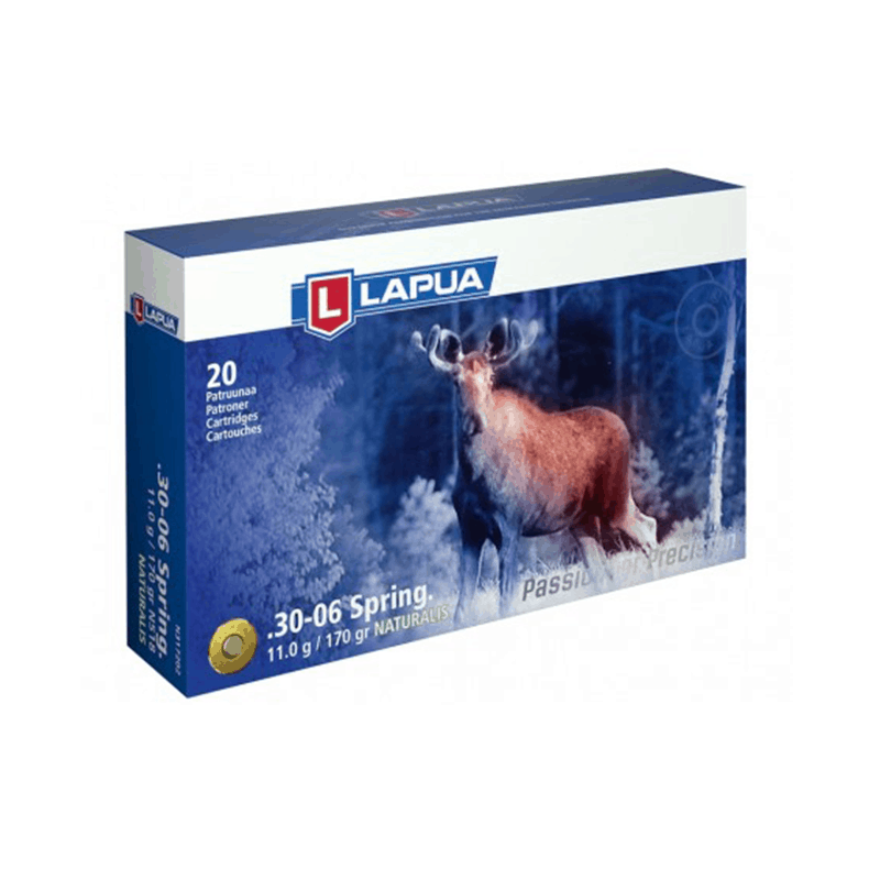 Imagem de Muni&ccedil;&otilde;es Lapua Naturalis 30.06SPRG 170G