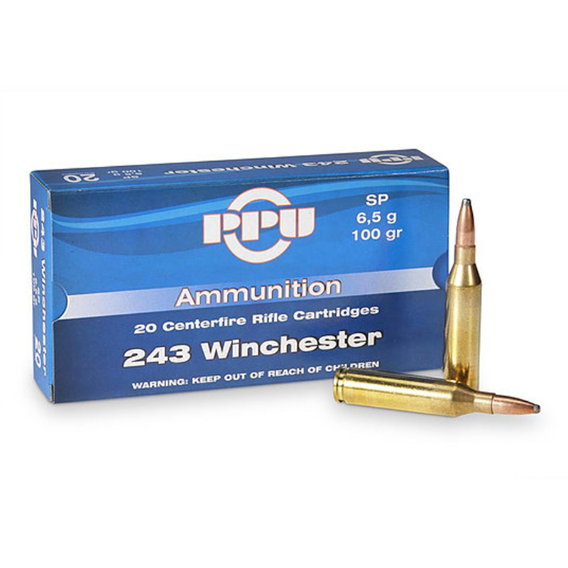 Imagem de Muni&ccedil;&otilde;es PPU 243Win. 100gr SP