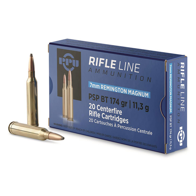 Imagem de Muni&ccedil;&otilde;es PPU 7mm Rem. Mag. 174gr SP