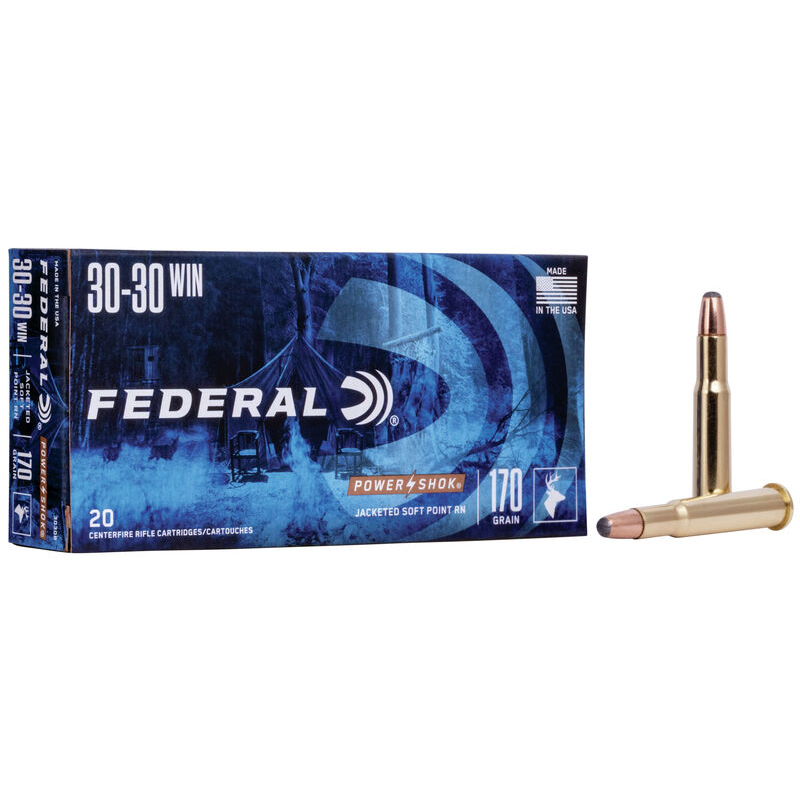 Imagem de Muni&ccedil;&otilde;es  Federal 30-30W 170gr Power Shock