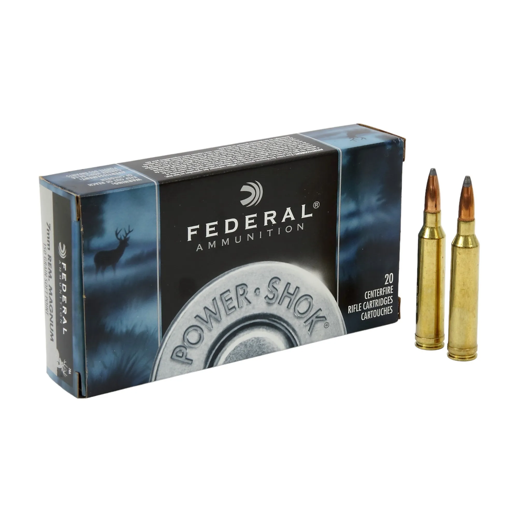 Imagem de Muni&ccedil;&otilde;es Federal Cal7mmRM 150grs SP