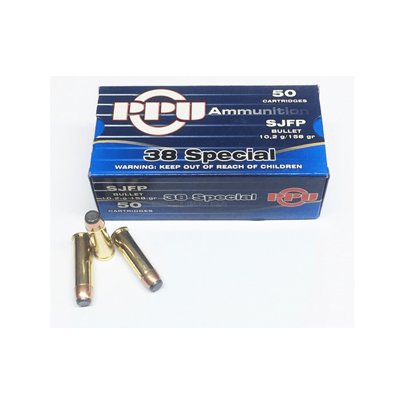 Imagem de Muni&ccedil;&otilde;es PPU 38Special 158grs FMJ