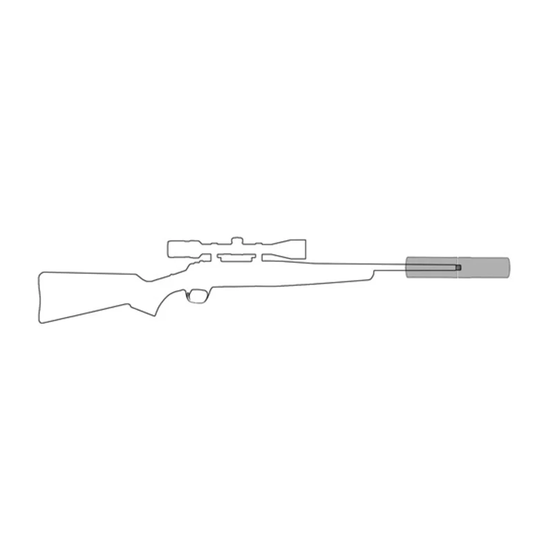 Imagem de Moderador de Som Stalon XE108 Max.30 M15x1