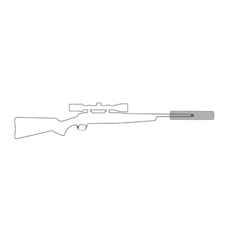 Imagem de Moderador de Som Stalon XE149 Cal.30. M14x1