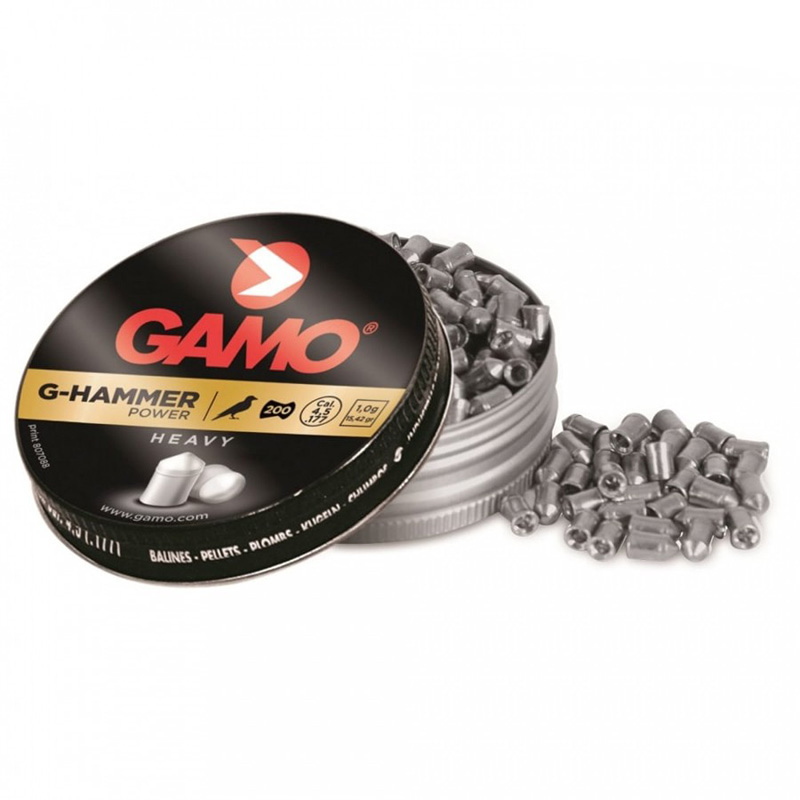 Imagem de Chumbo G-Hammer Metal cal. 4,5 cx. met&aacute;lica 200