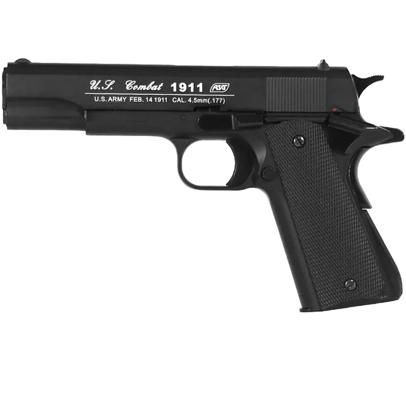 Imagem de Kit Pistola CO2 1911 4,5mm