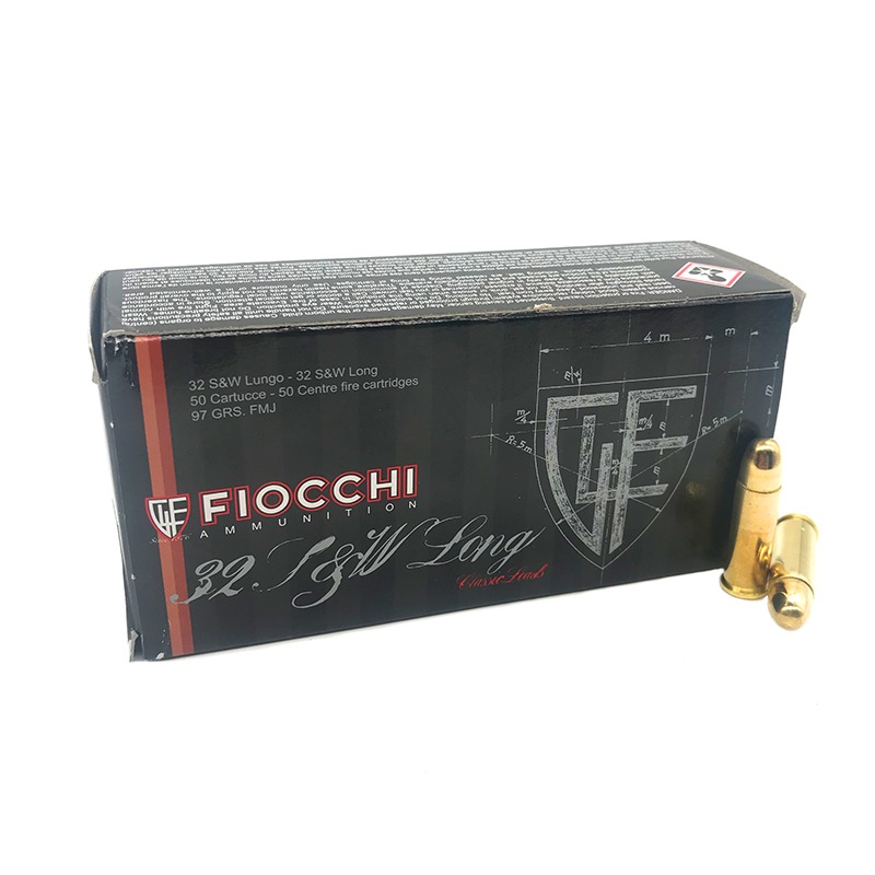 Imagem de Mun. Fiocchi 32 S&W Long FMJ 97gr cx50