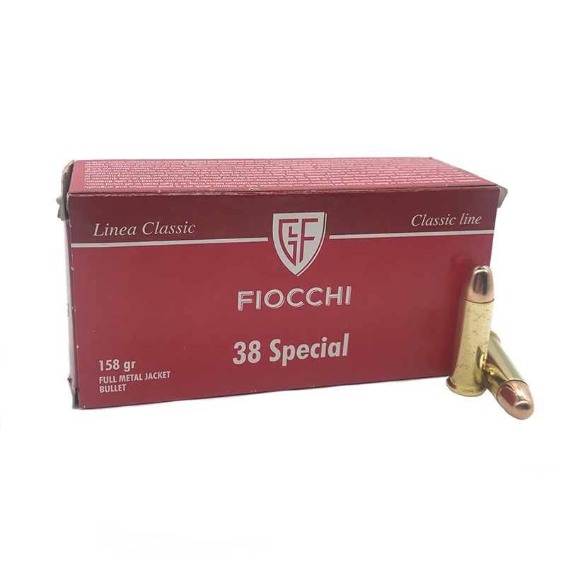 Imagem de Mun. Fiocchi .38 Special FMJ 158gr cx50