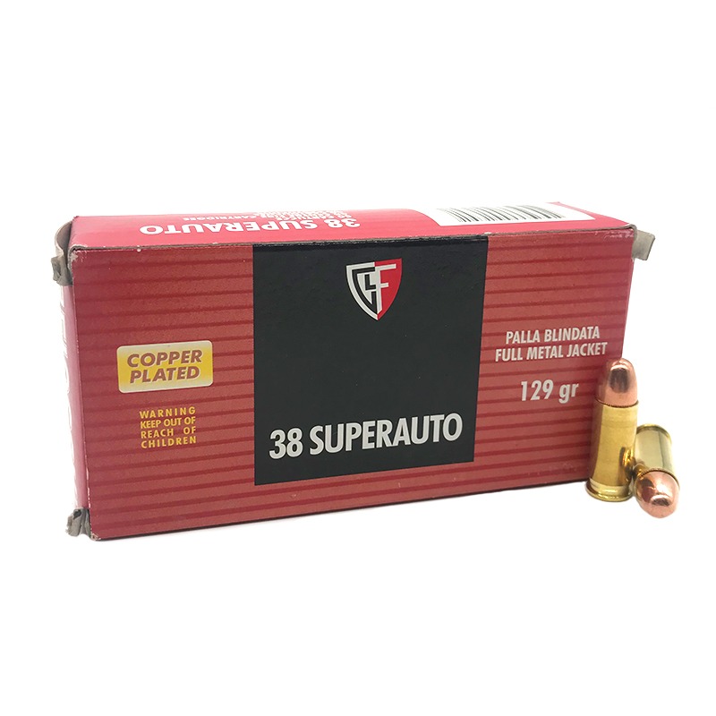 Imagem de Mun. Fiocchi .38 Superautol FMJ 129gr cx50