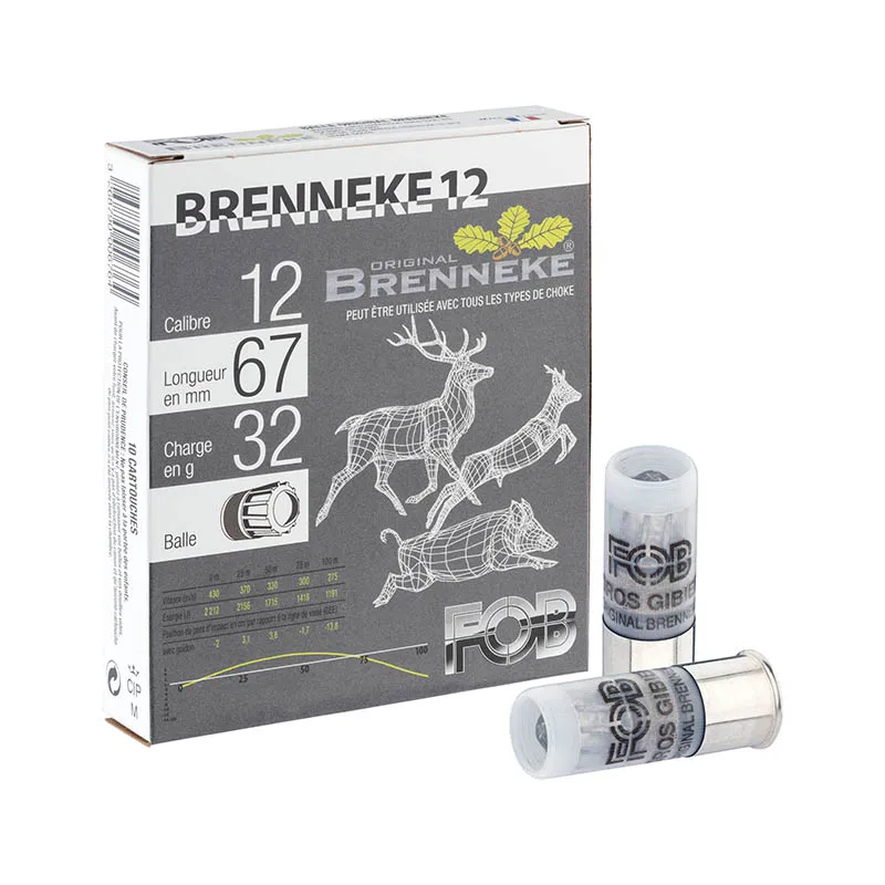 Imagem de Bala Fob Brenneke Bronze 28gr Cx.10