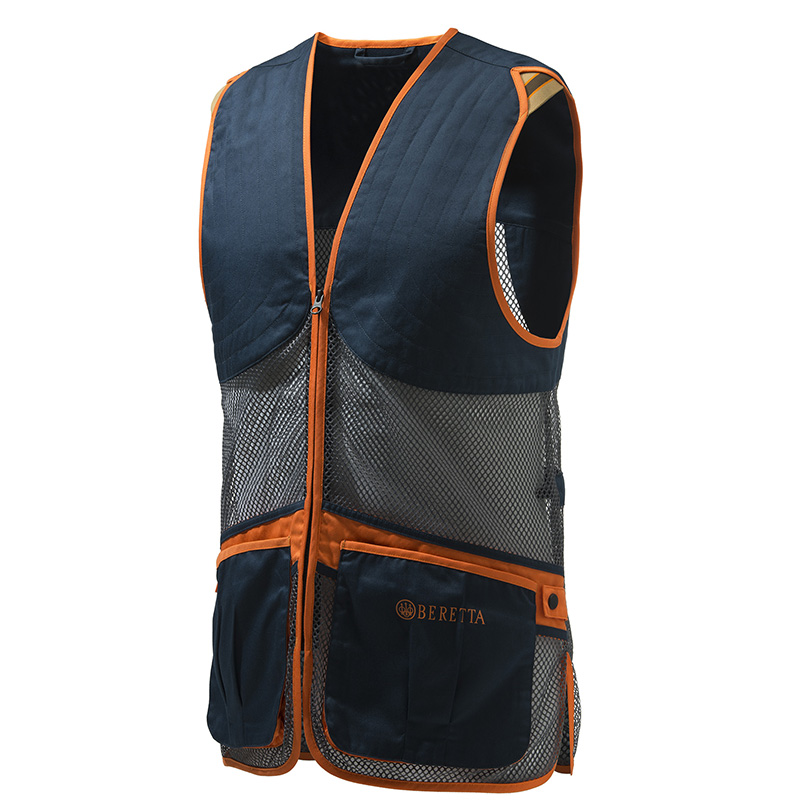 Imagem de Colete de Tiro Beretta Mesh Blu Eclipse & Grey