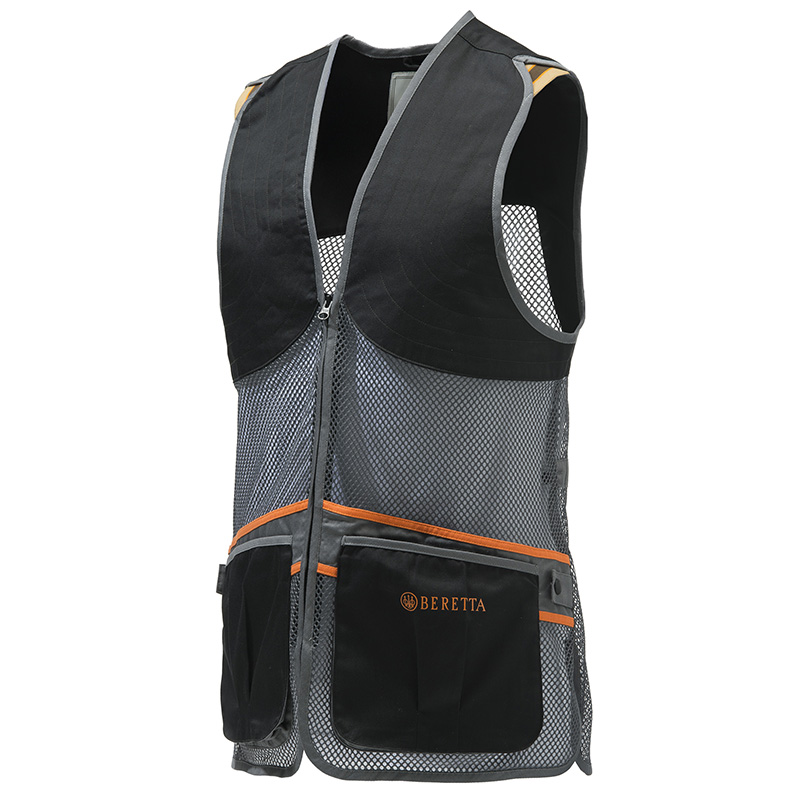 Imagem de Colete de Tiro Beretta Mesh Vest Black & Gray