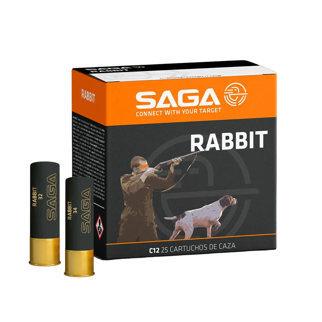 Imagem de Cartuchos Saga Rabbit 34gr