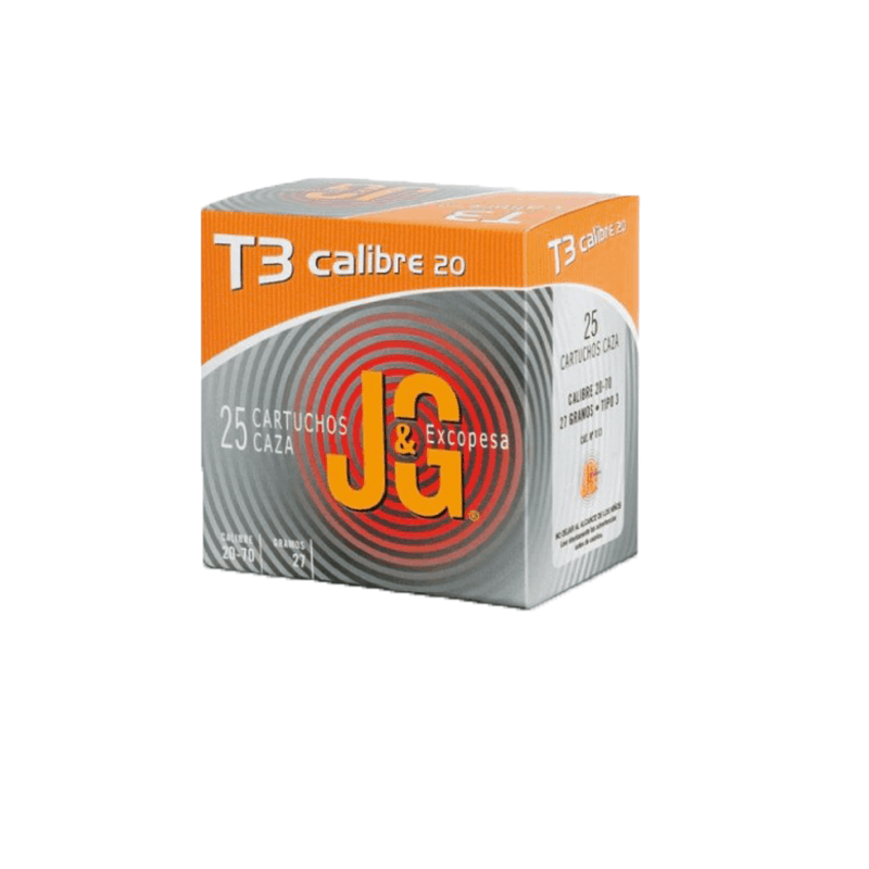 Imagem de Cart. J.G. T-3 28gr