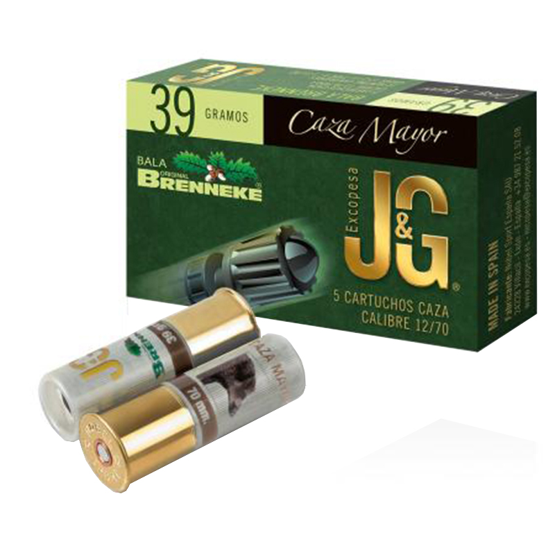 Imagem de Cart. J.G. Bala Brenneke cx.5 (39Gr)