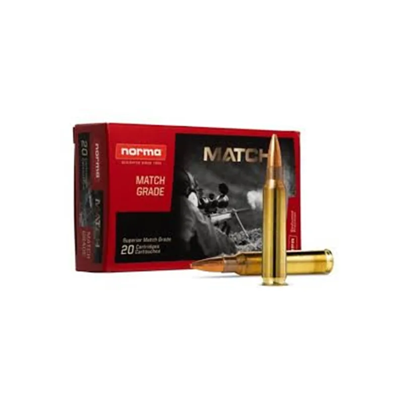 Imagem de Mun. Norma .223 REM 77gr HPTB Sierra MK