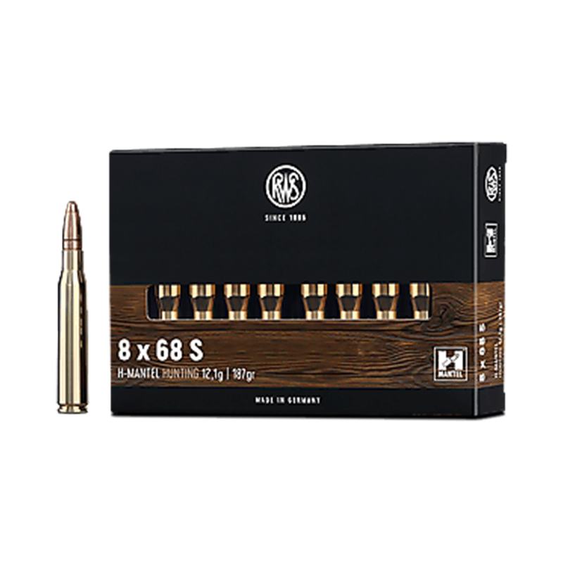 Imagem de Mun. RWS 8x68S HMK 12,1g/187grs