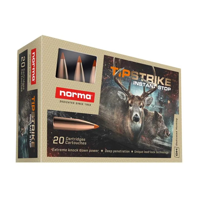 Imagem de Muni&ccedil;&otilde;es Norma 6.5 Creedmoor 140gr TIPSTRIKE