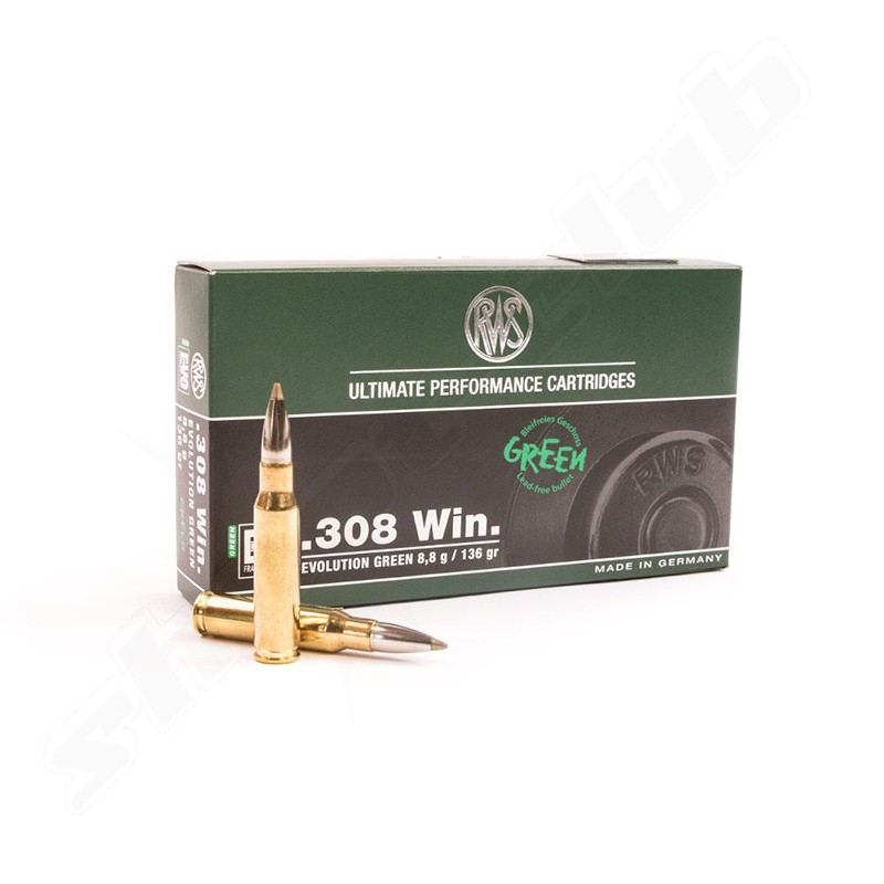 Imagem de Mun.CG RWS .308 Evo Green 136 Gr