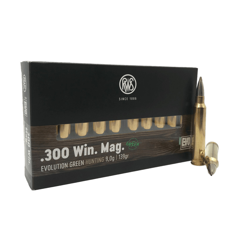 Imagem de Mun.CG RWS .300win Evo Green 139 Gr