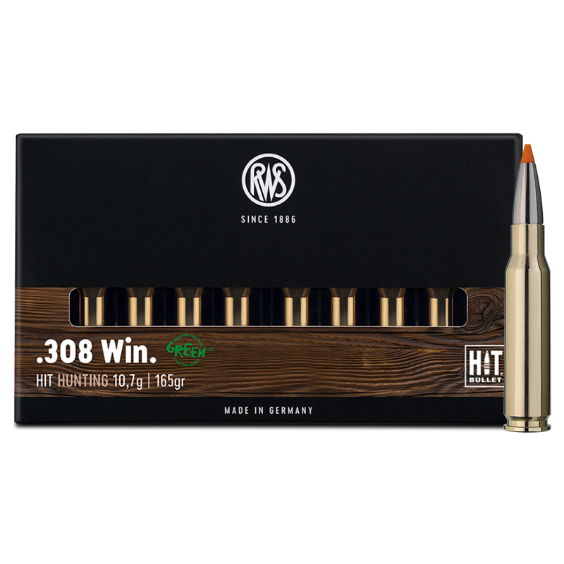 Imagem de Mun. RWS .308 WIN HIT 165Gr
