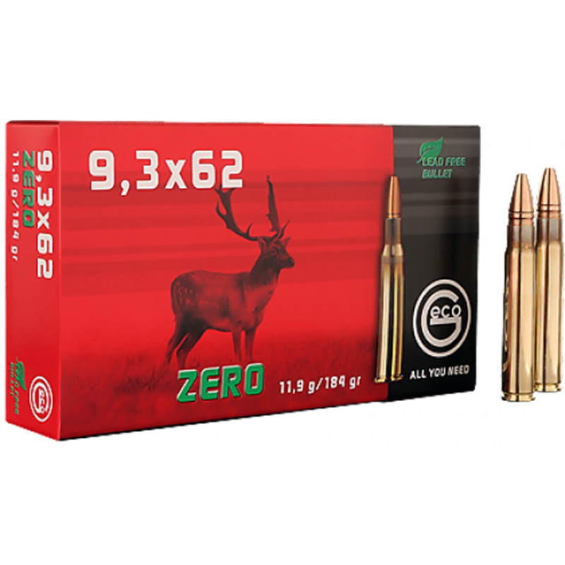 Imagem de Muni&ccedil;&otilde;es Geco Zero 9,3x62 184 Gr