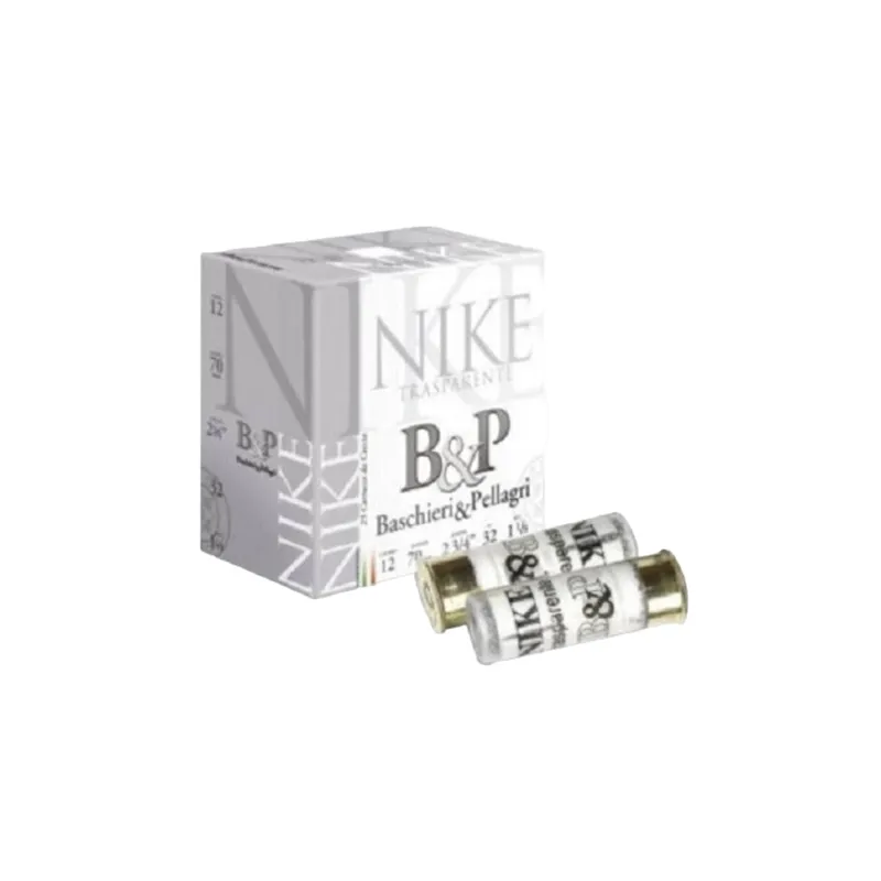 Imagem de Cartuchos B&P NIKE 12GA Transparente 32gr