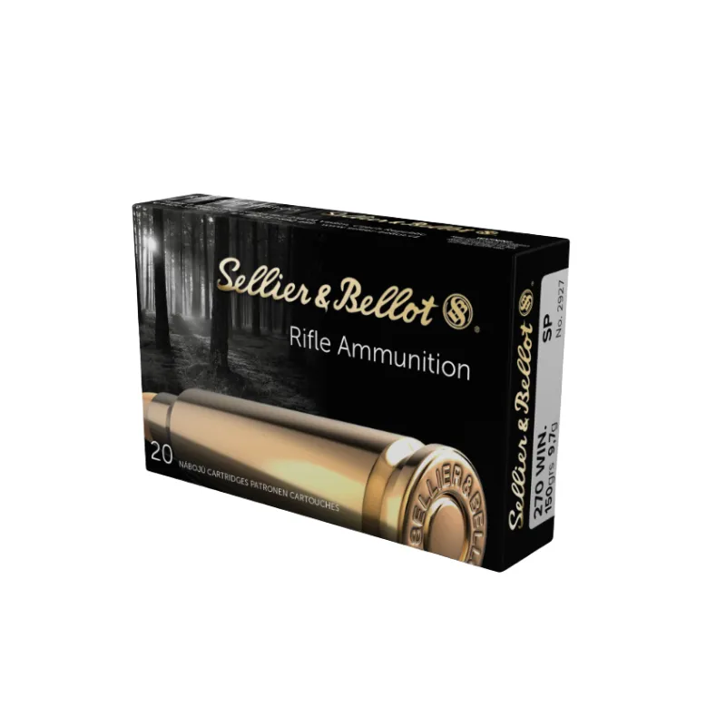 Imagem de Balas Sellier & Bellot 270Win. SP 150grs