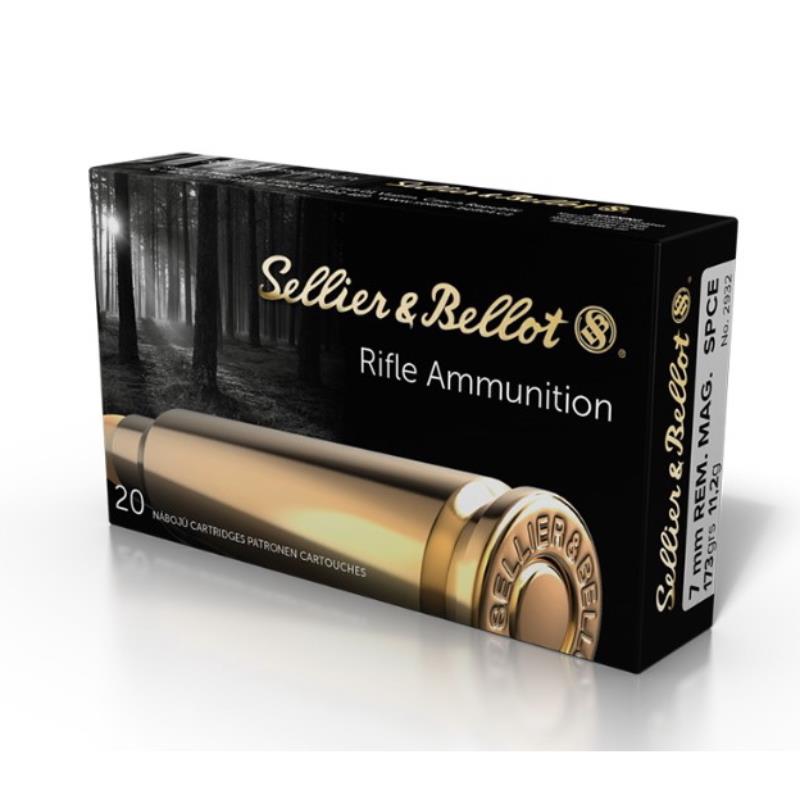 Imagem de Balas Sellier & Bellot 7mmRem Mag. SP 173grs