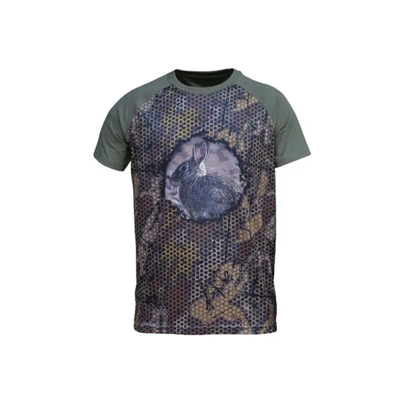 Imagem de T-shirt Forest-Print 3D Coelho