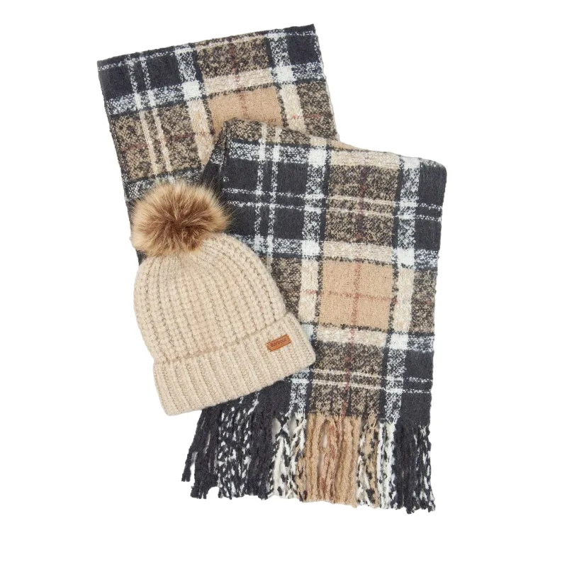 Imagem de Conjunto Barbour Gorro+Chachecol