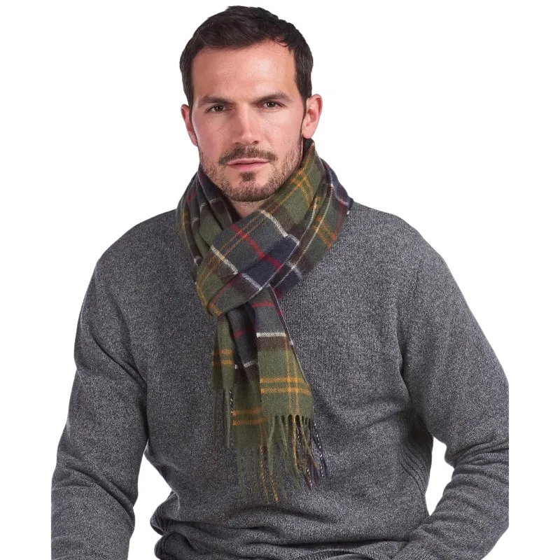 Imagem de Cachecol Barbour Wool Cashmere Tartan