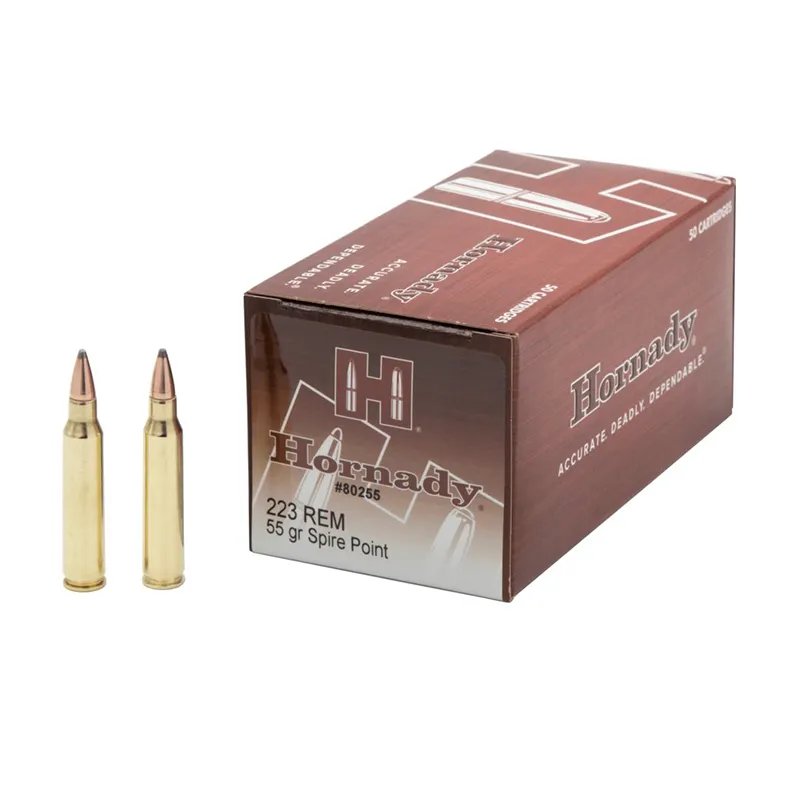 Imagem de Balas Hornady 223REM 55 Gr Spire Point Cx. 50