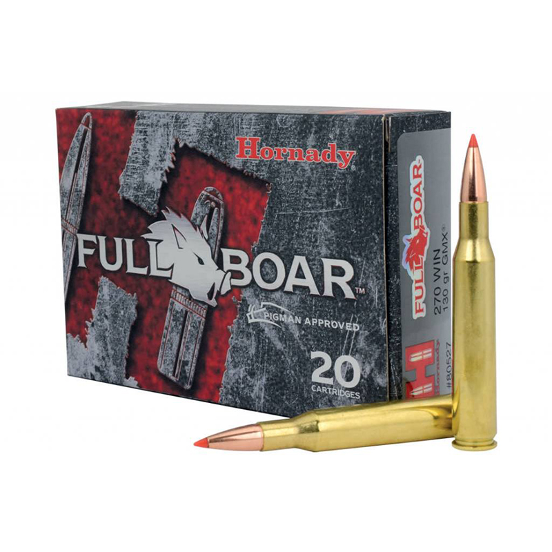 Imagem de Balas Hornady 270 WIN 130 gr GMX Full Boar