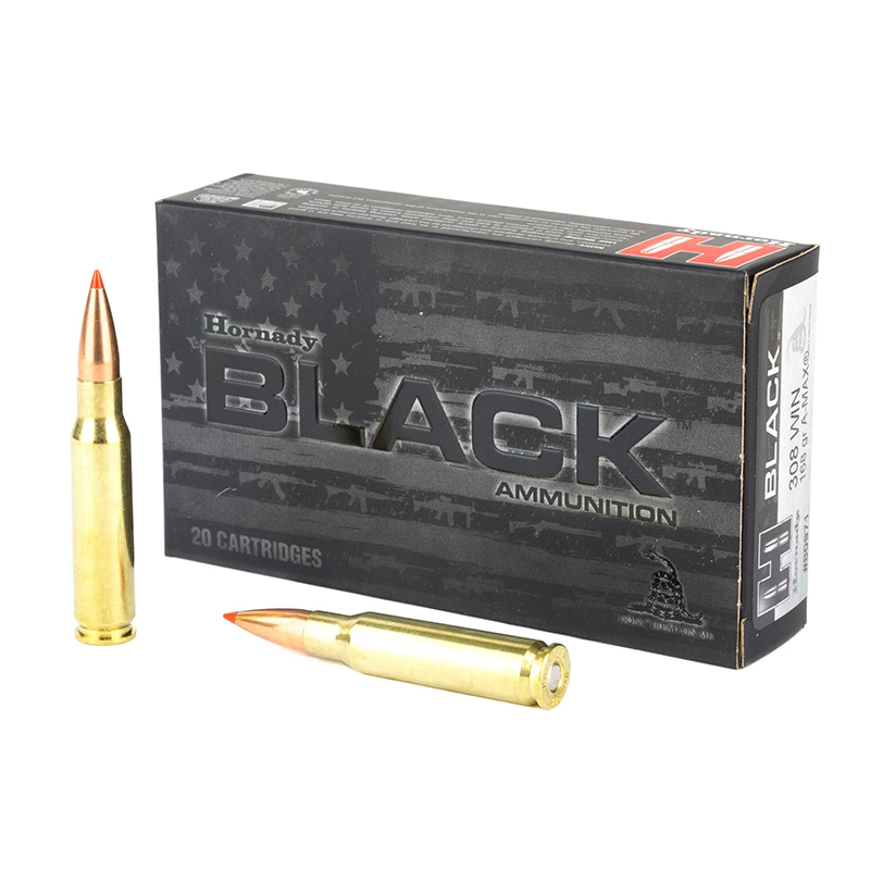 Imagem de Balas Hornady 308win. 168 GR A-Max Black