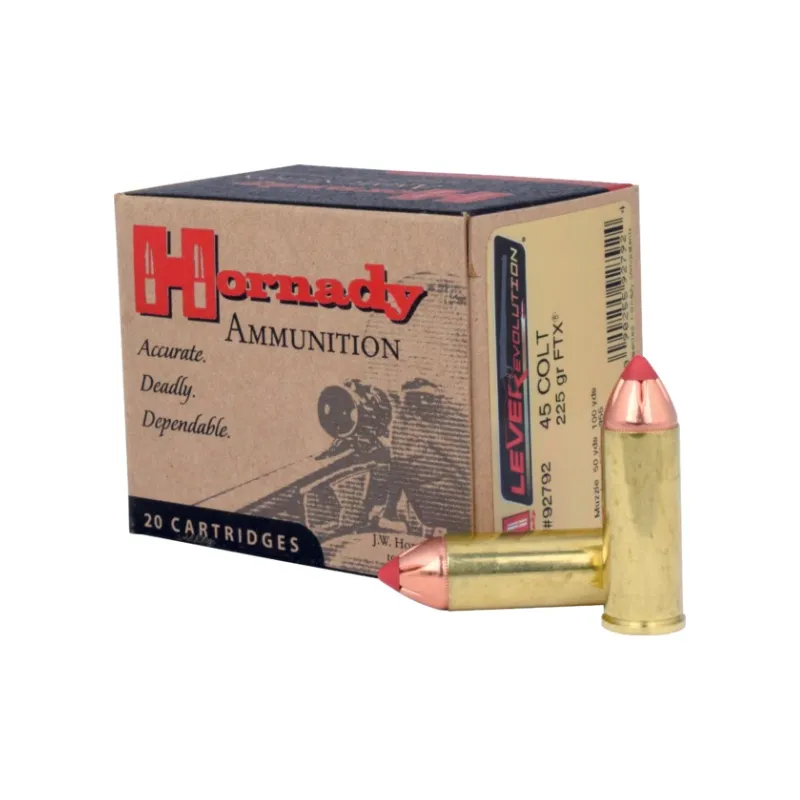 Imagem de Balas Hornady 45 Colt 225Gr FTX LVR