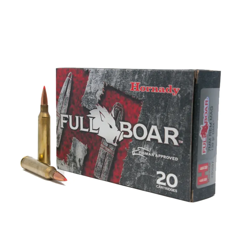 Imagem de Balas Hornady 7MM Rem Mag 139 Grs GMX Full Board