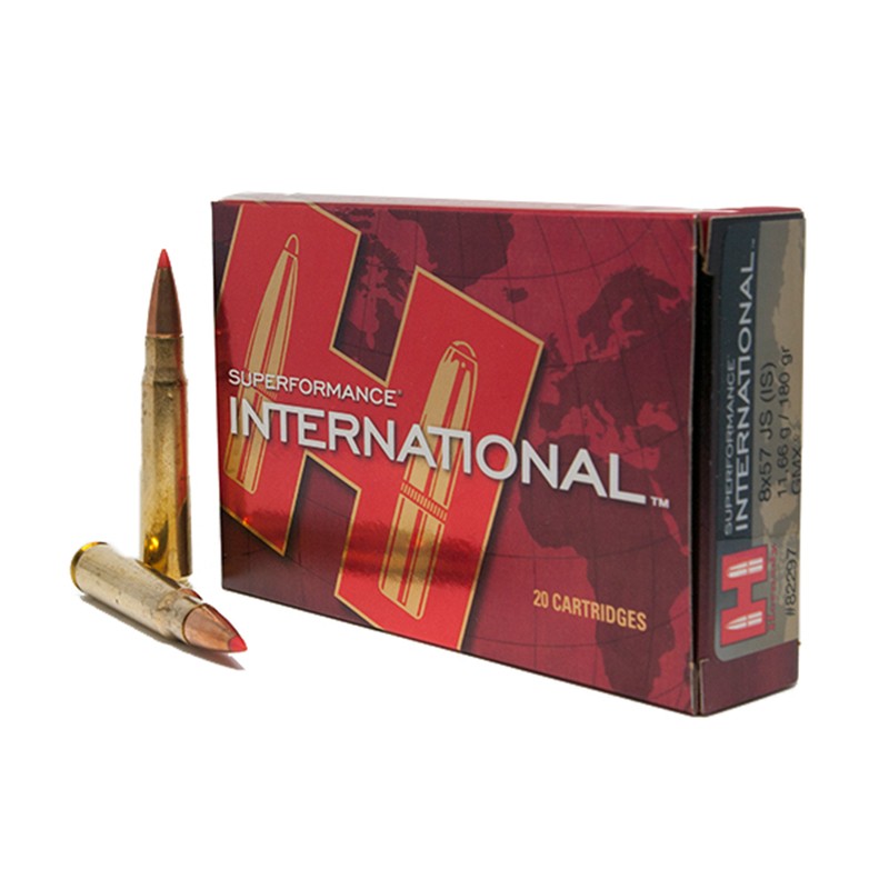 Imagem de Balas Hornady 8x57 JS IS180gr GMX SPFI