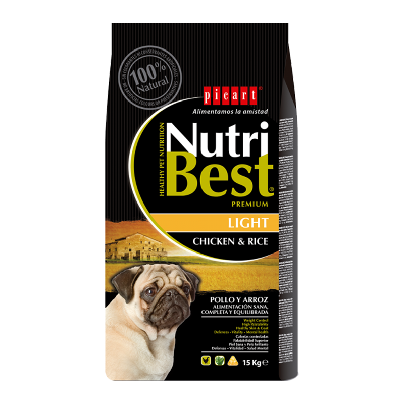 Imagem de Nutribest Light C&R 3Kg