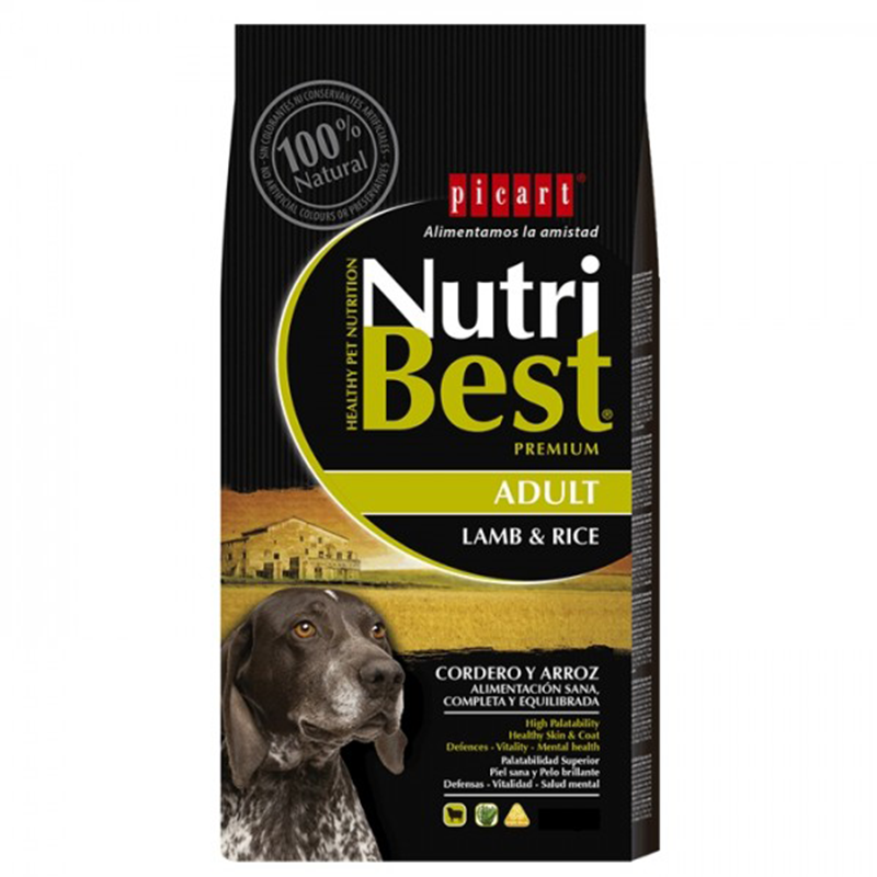 Imagem de Nutribest Adult Lamb & Rice 3 Kg